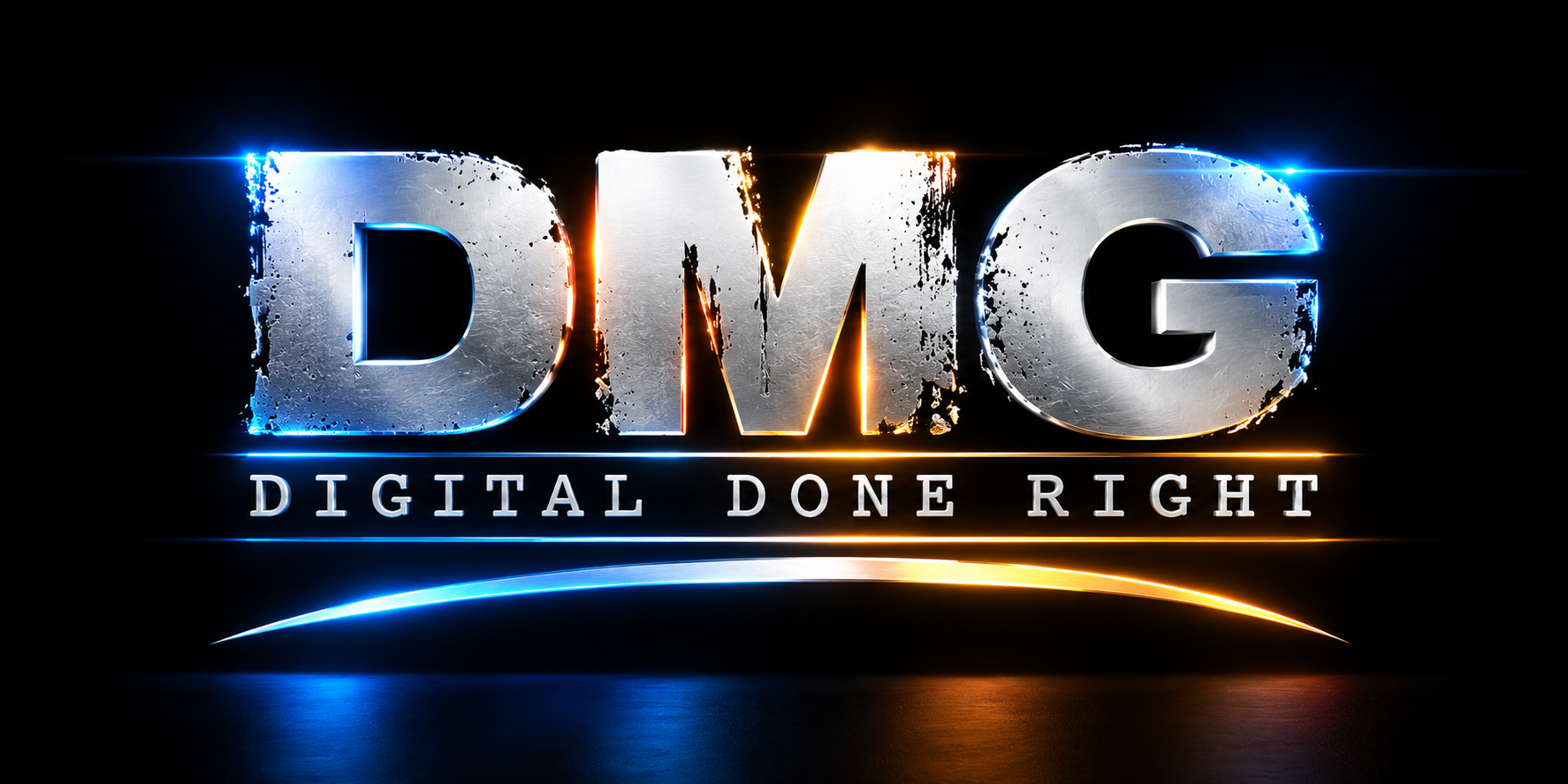 DMG — Digital Done Right logo